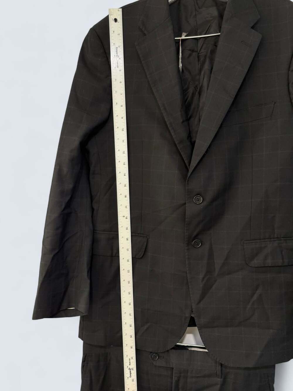 ERMENEGILDO ZEGNA Cloth Saks Fifth Avenue Suit 42R Wool Traveller Made in Italy - Picture 13 of 16